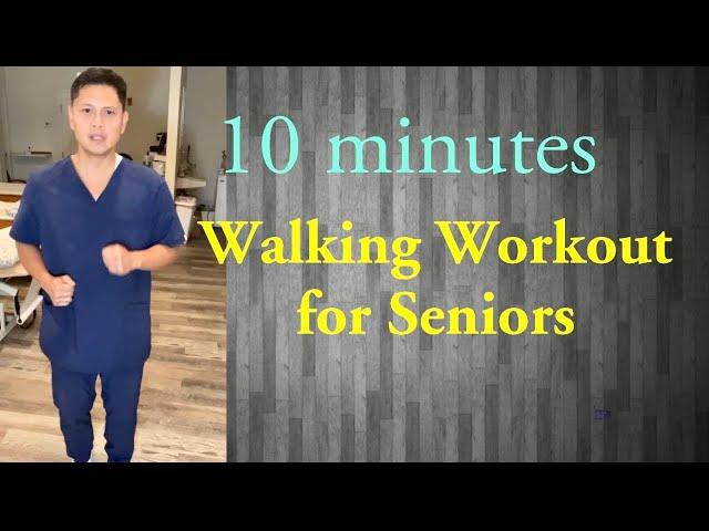 Best 10-minute  Indoor Walking Workout for Seniors -: Beginners, Cardio and Balance