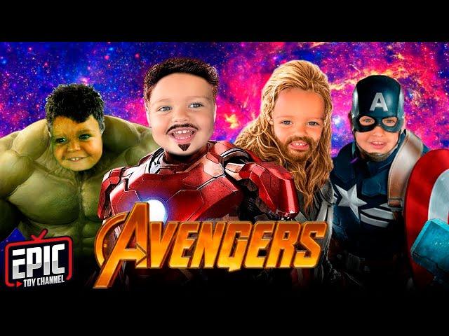 Avengers Kids Runway Show | Epic Toy Channel Hero Kidz