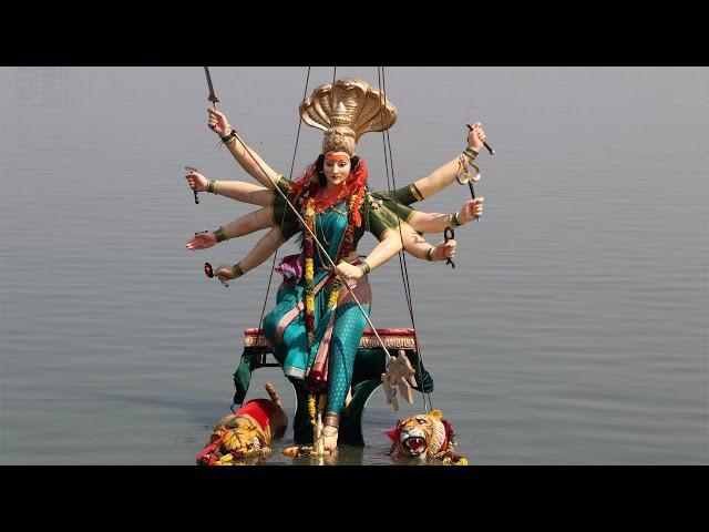 Durga Puja Visarjan | Durga Visarjan 2023 Hyderabad | Durga Devi Visarjan | Durga Mata Nimajjanam