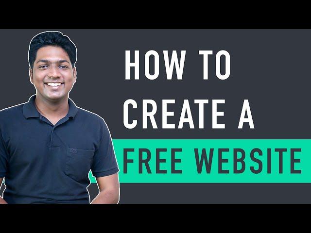 How To Create A Free Website - with Free Domain & Hosting