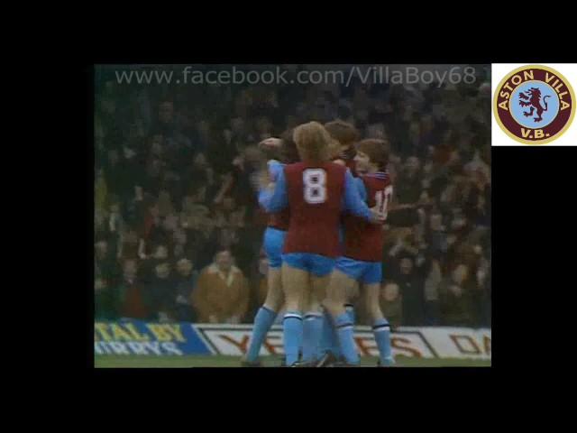 Leicester City 2 Aston Villa 4 - League Div 1 - 4th April 1981