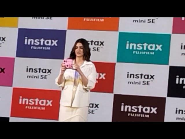Kriti Sanon l Brand Ambassador l Fujifilm Instax @NEWS-VIEWS #kritisanon  #fujifilm   #instax