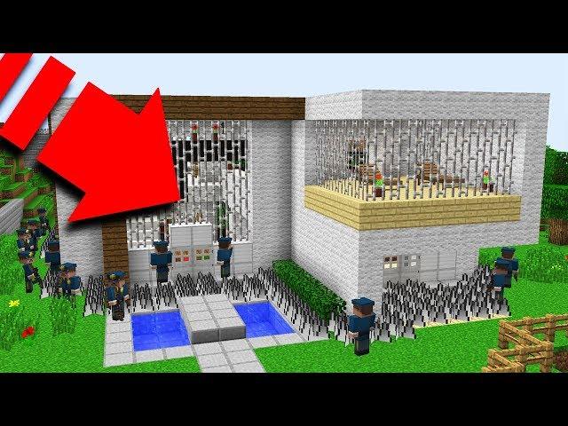 ISMETRG'NİN EVİ HAPİSHANE OLDU!  - Minecraft