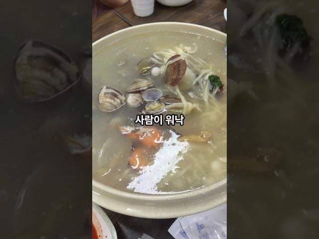 영종도 칼국수 맛집 황해해물칼국수 2호점 #영종도여행 #영종도맛집 #영종도칼국수맛집