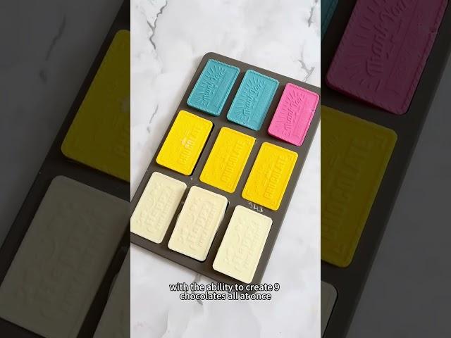 This mold is perfect for creating homemade chocolates with a great design that prevents sticking.