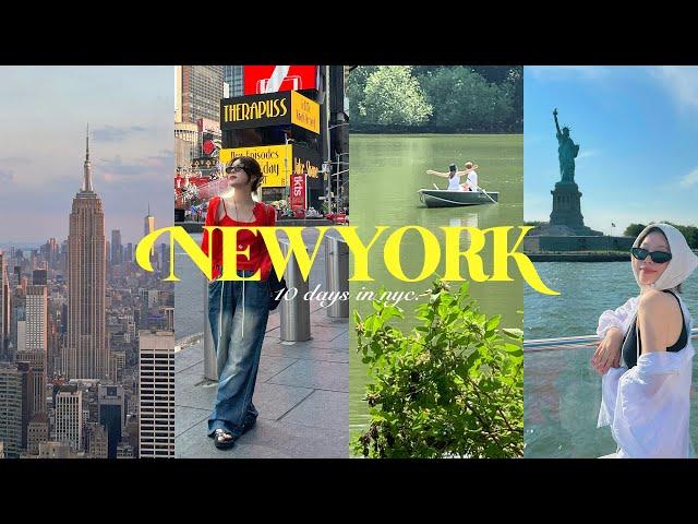 10 Days in NYC  My lifetime travel destination New York VLOG