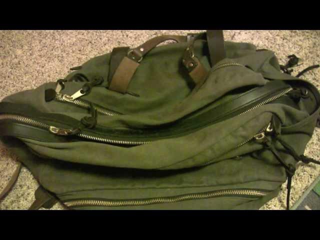 CC Filson Outfitter bag - Made in USA expedition luggage