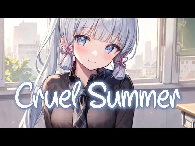 「Nightcore」 Cruel Summer - Taylor Swift  (Lyrics)