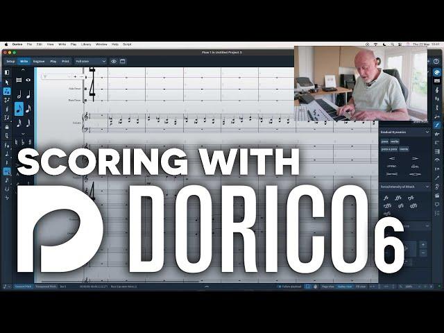 Scoring with Dorico 6