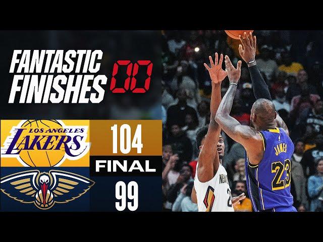 Final 5:49 MUST-SEE ENDING Lakers vs Pelicans  | November 16, 2024