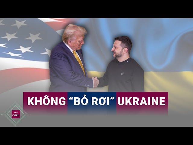 Tổng thống đắc cử Donald Trump: Mỹ sẽ không bỏ rơi Ukraine | VTC Now