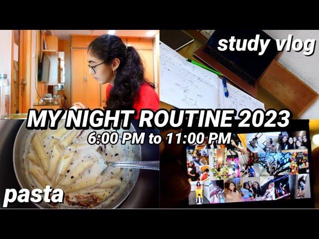 ‍ My Productive Night Routine | Study Vlog | Nehal Baid