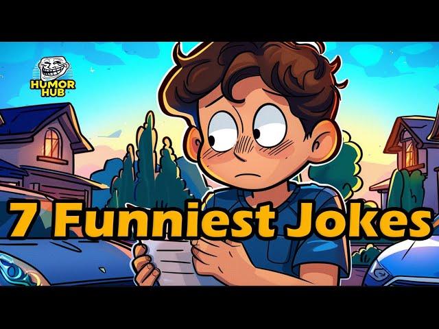 7 Funniest Jokes #learnenglish #funnystory #funny