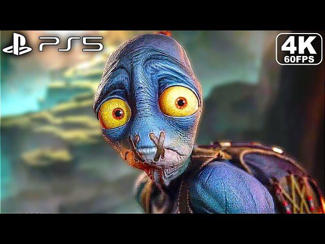 ODDWORLD SOULSTORM All Cutscenes Full Movie (PS5 4K 60FPS)