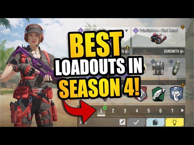 Top 10 Best Guns in SEASON 4! (Best loadouts!)