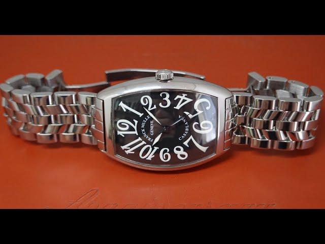 c2005 Franck Muller Casablanca men's luxury watch.  Model reference 6850.