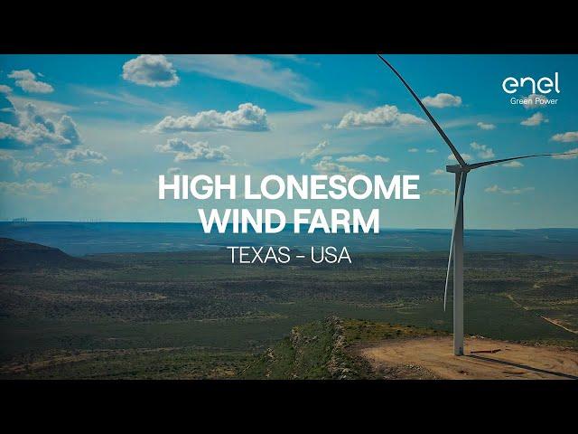 High Lonesome: the story of the construction of the Enel Green Power wind farm in Texas