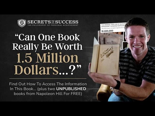 Free "Secrets of Success"30-Day Trial + 3 Napoleon Hill's Books MIFGE - Russell Brunson - Affiliate