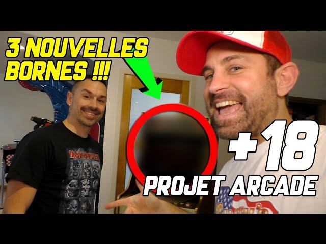 PROJET ARCADE +18 - On achète 3 bornes d'arcade !!! BackinToys - SEGA - NINTENDO - SNK