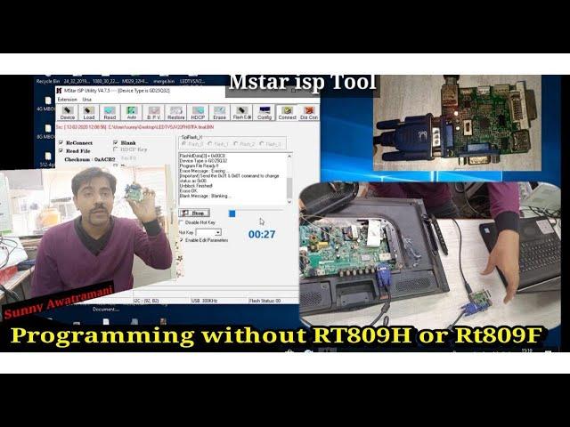 Mstar iSP Utility Tool Programming