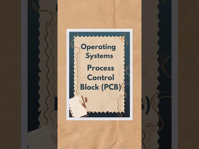 Process Control Block (PCB) – The Identity Card of a Process