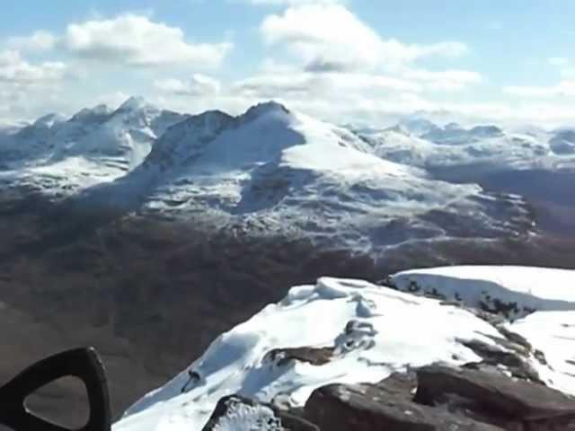 View from Tom na Gruagaich