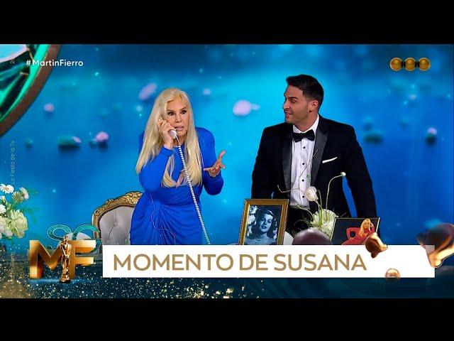 Momento de Susana Gimenez - Martín Fierro 2024