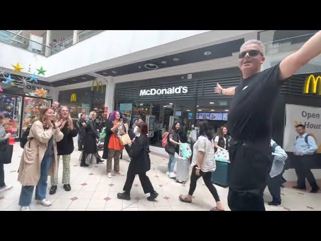 Epic Classical Piano Surprises McDonald's Crowd