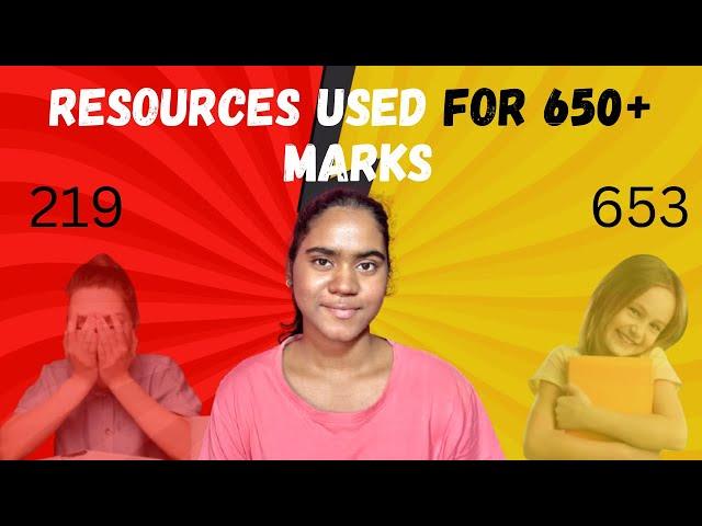 How I Scored 650+ in NEET: Resource Breakdown