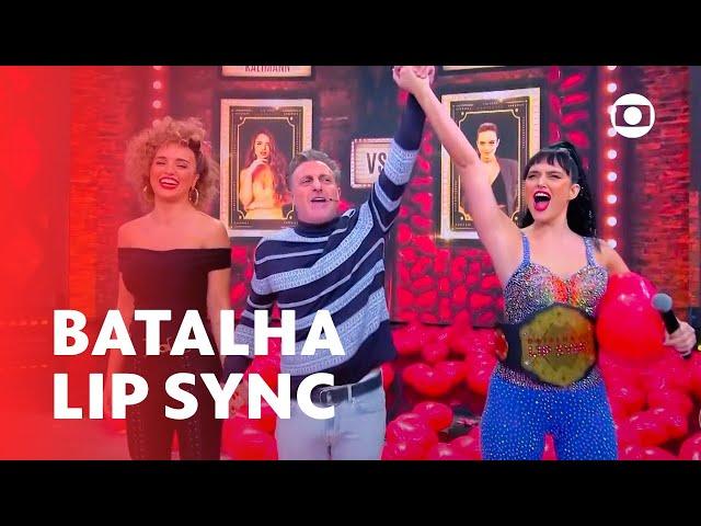 Juliana Paiva e Rafa Kalimann se enfrentam na Batalha do Lip Sync!  | Domingão Com Huck | TV Globo