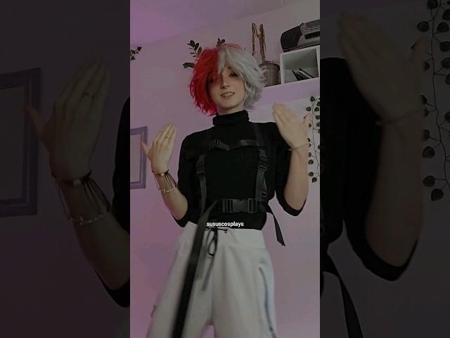 Double post?! omg #bnha #mha #todoroki #cosplay #viral #shorts #anime