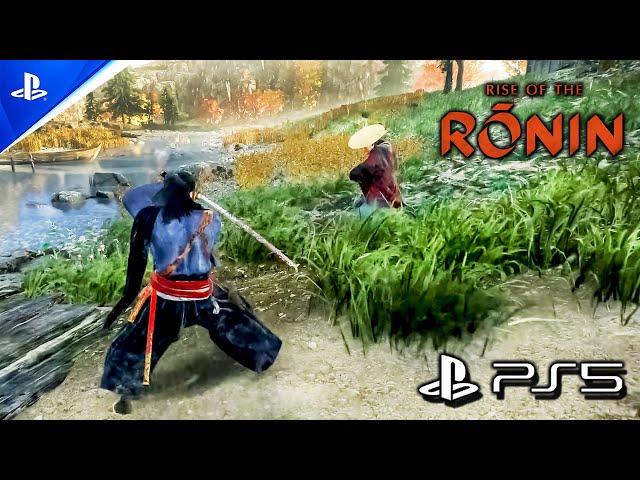 Rise of Ronin NEW Gameplay PS5 4K 60FPS - PS State of Play 2024