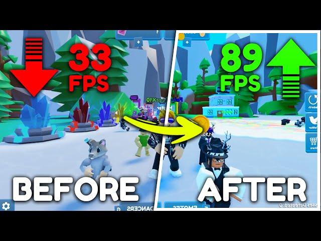 How To Easily Fix Lag & Boost FPS In ROBLOX  - 2022 [ Fast & Simple Tutorial ]