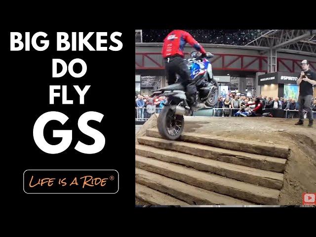 New Years Day Special BMW GS 1300 Stunt Spectacle at NEC Motorcycle Live!