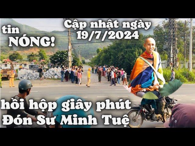 Tin Nóng! Hồi Hộp Giây Phút Đón Sư Minh Tuệ Đi Khất Thực Tại Nha Trang.