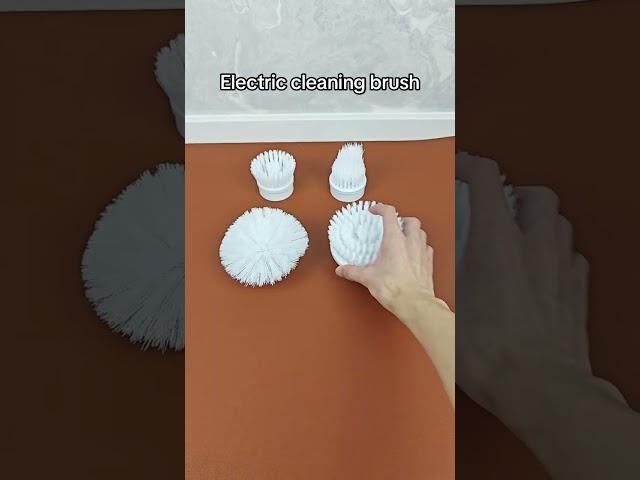 Motorized cleaning brush with six heads #fok #homehacks #houseimprovements