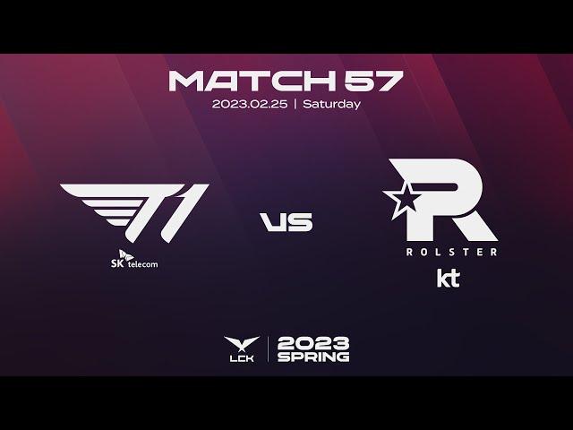 T1 vs KT | Match57 Highlight 02.25 | 2023 LCK Spring Split