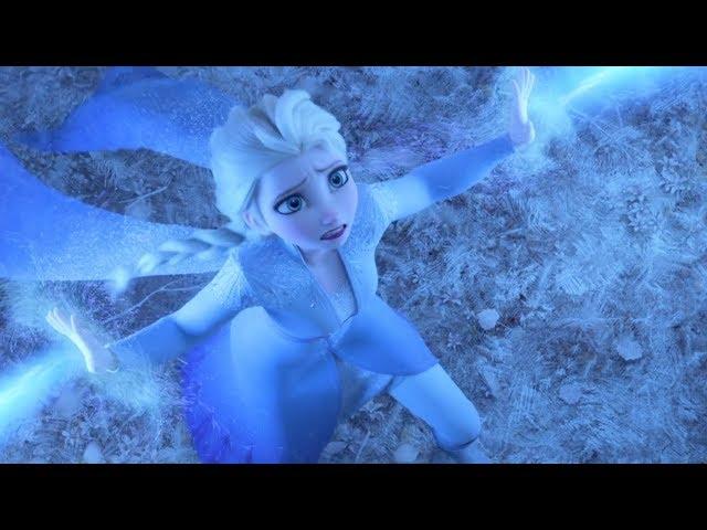 Elsa battles the Wind Spirit | Frozen 2