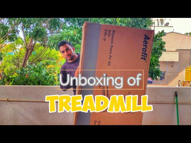 Unboxing Aerofit threadmill #mbksiders