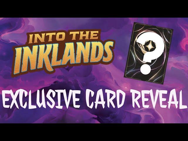 EXCLUSIVE Disney Lorcana Card Reveal - Into the Inklands