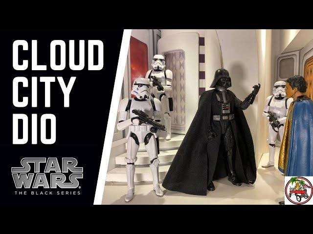 Star Wars Cloud City Diorama Build - Bespin Escape Black Series Figures