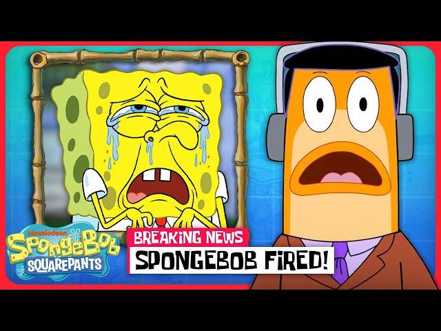 SpongeBob FIRED From the Krusty Krab!  | Bikini Bottom Inquirer Ep. 8
