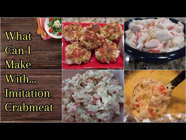 What Can I Make With... Imitation Crab!  | Cooking for Two | 4 Easy Recipes using Imitation Crabmeat