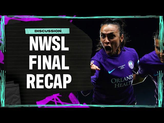 Recapping the NWSL Final between Orlando Pride & Washington Spirit! | Attacking Third