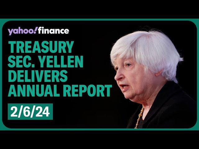 Treasury Secretary Janet Yellen delivers annual report to House Financial Services Committee