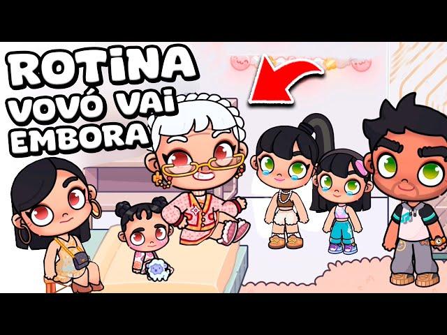 ROTINA VOVÓ VAI EMBORA | AVATAR WORLD ROTINAS e HISTÓRIAS Com Bebê