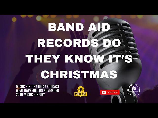 The Band & Cream Quit, Band Aid Records - Music History Today Podcast November 25