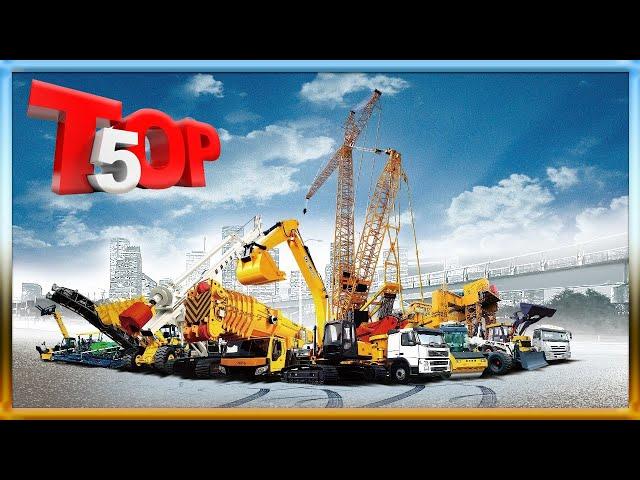 World’s Top 5 Construction Equipment Manufacturers | 2022 #top5