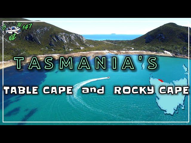 Tasmania's - Table Cape and Rocky Cape.