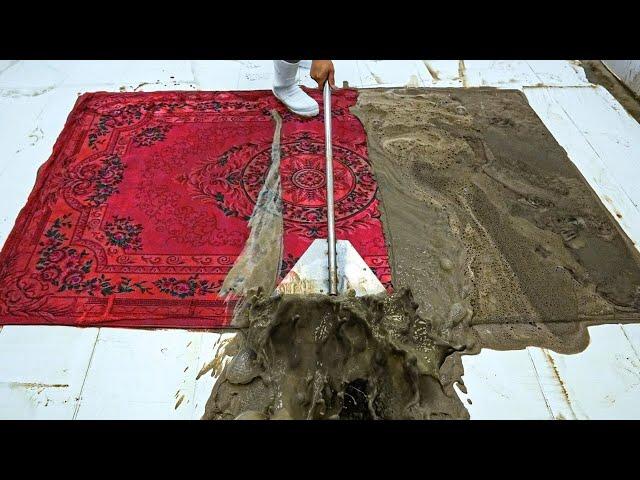 Sewer Overflow - lncredible dirty Carpet Cleaning Satisfying - Satisfying Video, ASMR Cleaning